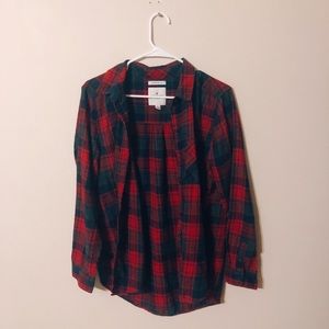 American Eagle plaid button down flannel